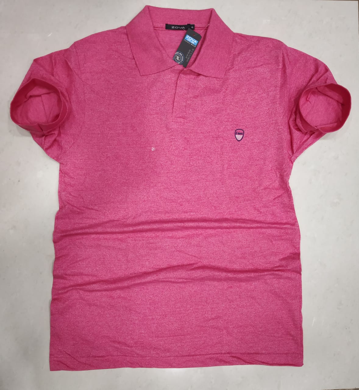 Original Zova (evo) Half Sleeve polo neck plain T-shirt