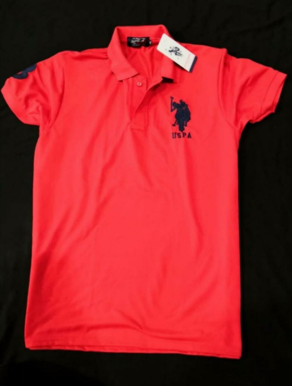 U.S.P Half Sleeve plain Polo T-shirt