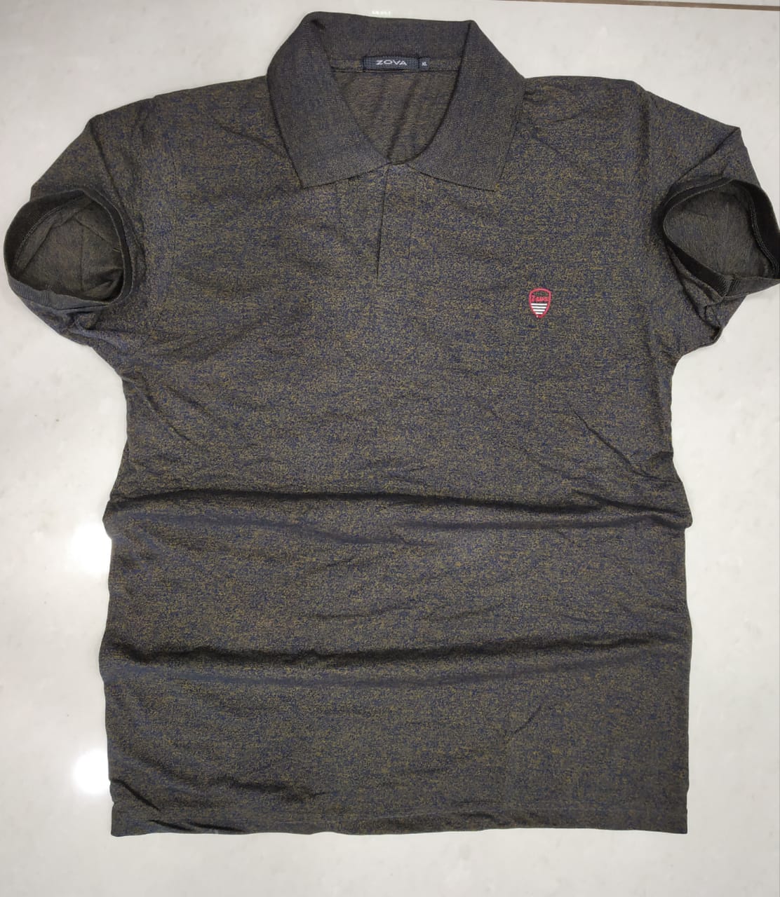 Original Zova (evo) Half Sleeve polo neck plain T-shirt