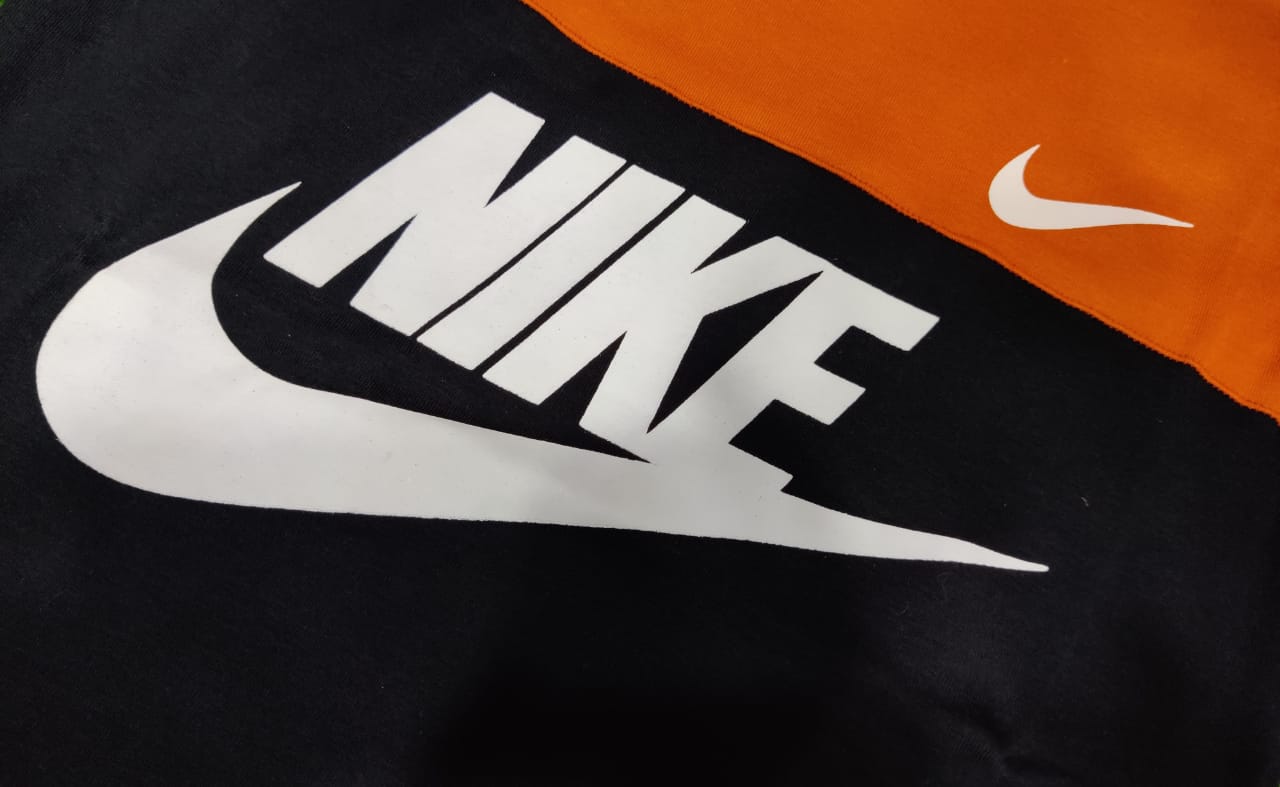 Brand Logo Print Full Sleeve Selfie T-shirt