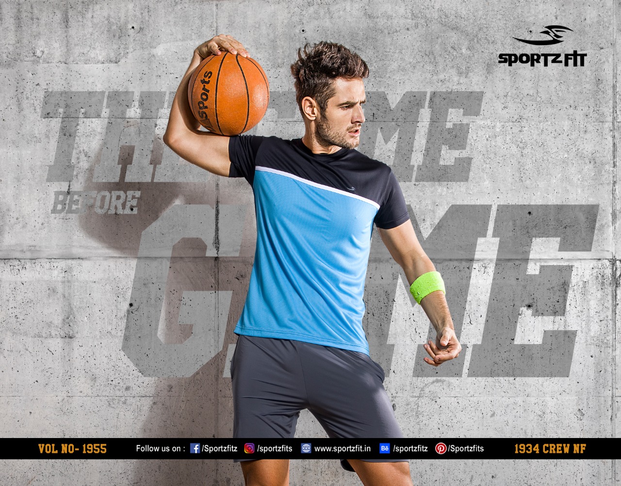 Sportzfit Drifit Round neck Double Colour T-shirt