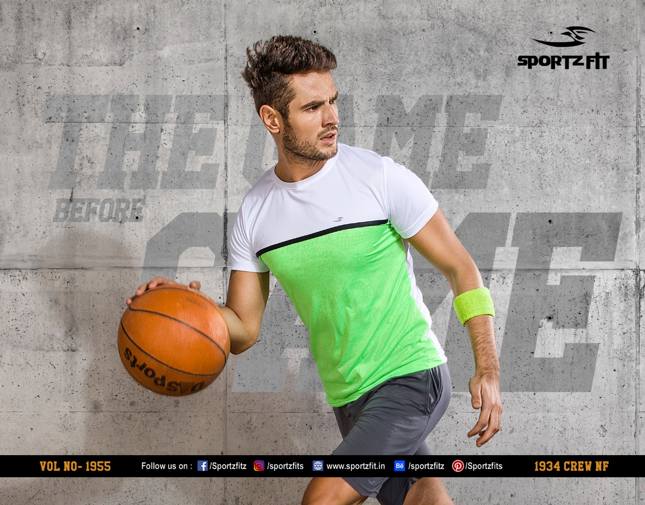 Sportzfit Drifit Round neck Double Colour T-shirt