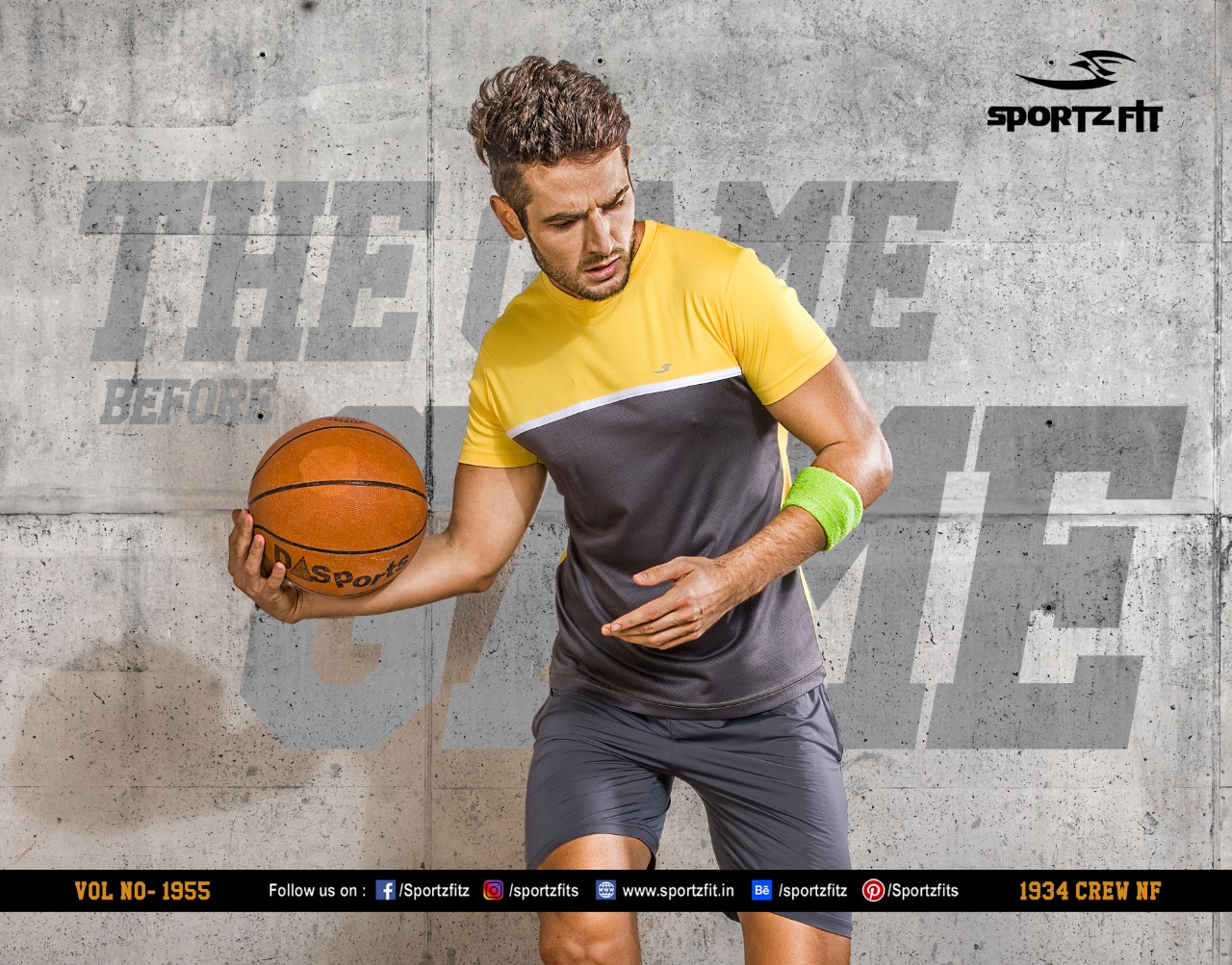 Sportzfit Drifit Round neck Double Colour T-shirt