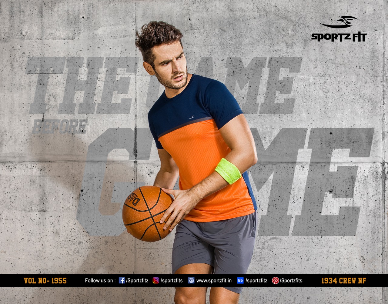 Sportzfit Drifit Round neck Double Colour T-shirt