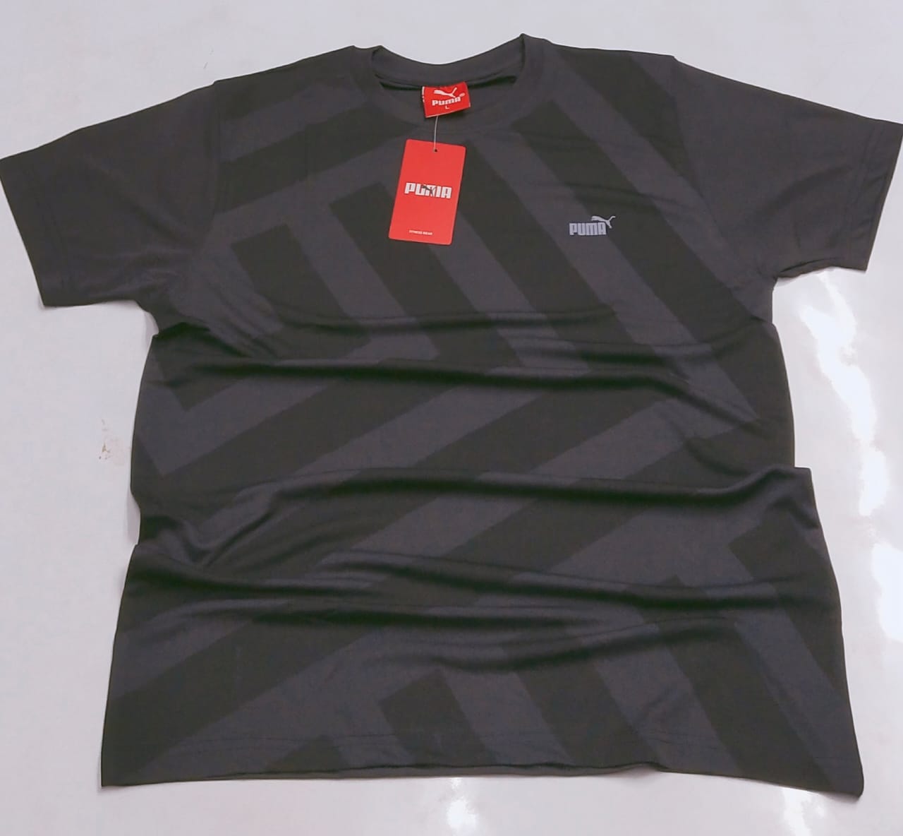 Premium Brand logo DriFit Printed T-shirt