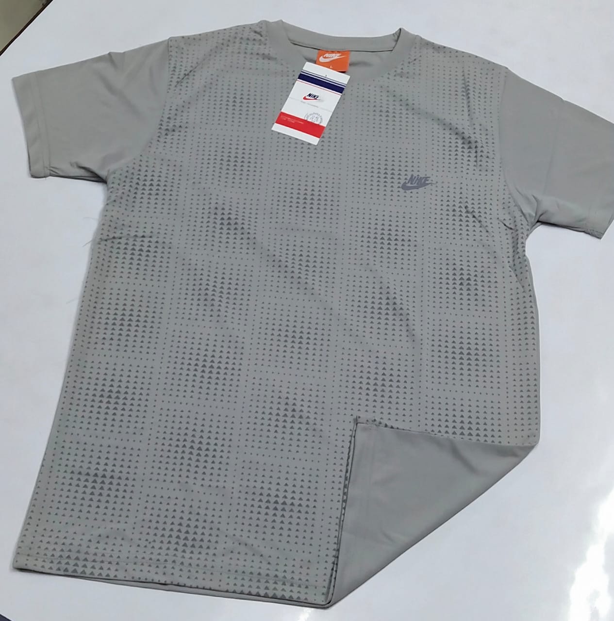 Premium Brand logo DriFit Printed T-shirt