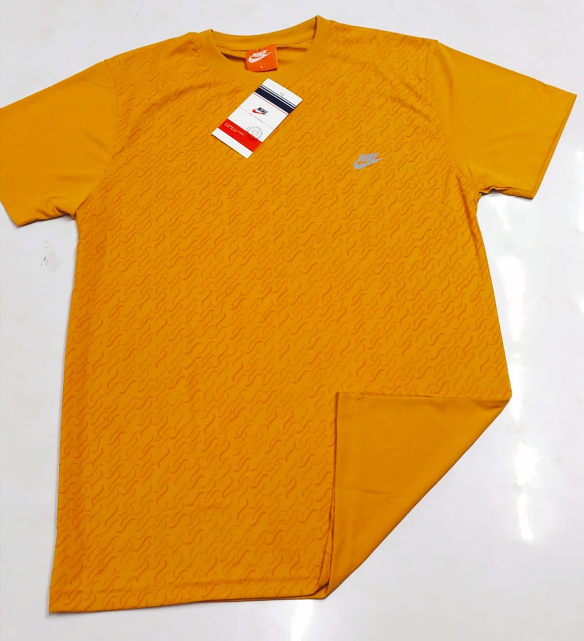 Premium Brand logo DriFit Printed T-shirt
