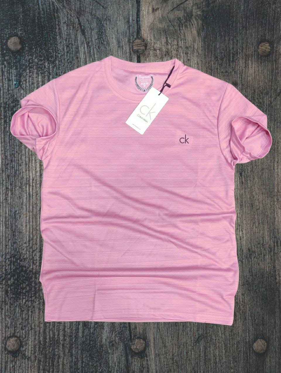 Brand Logo Crush Lycra Half Sleeve T-shirt